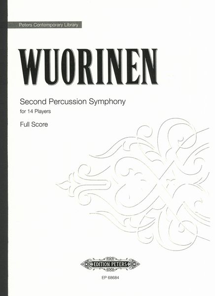 Second Percussion Symphony : For 14 Players (2019).