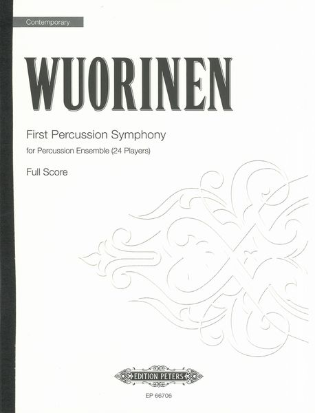 Percussion Symphony : For 24 Players (1976).