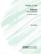 Scherzo - Over The Pavements : For Piano, Clarinet, Bassoon, Trumpet, Trombone & Percussion.