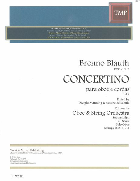 Concertino : For Oboe & String Orchestra.