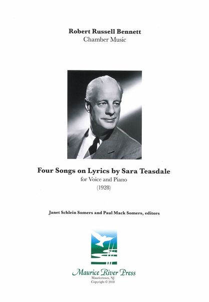 Four Songs On Lyrics by Sara Teasdale : For Voice and Piano (1928).