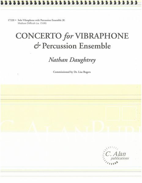 Concertino : For Four Percussion & Wind Ensemble.