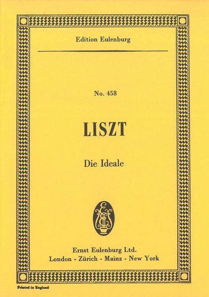 Ideale : Symphonic Poem No. 12 / edited by Leopold Nowak.