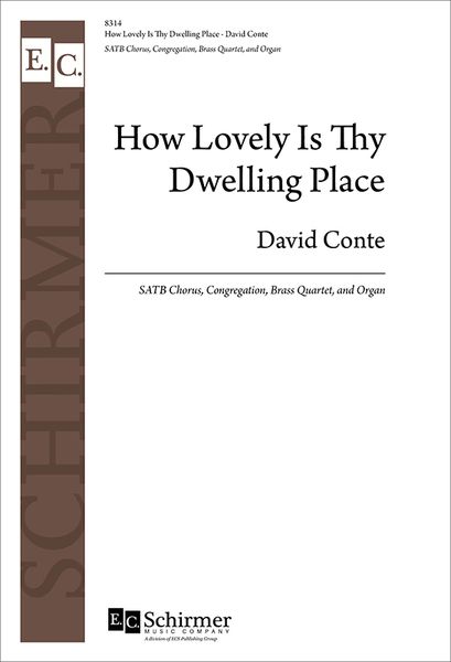 How Lovely Is Thy Dwelling Place : For SATB, Congregation, Brass Quartet and Organ [Download].