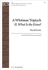 Whitman Triptych II - What Is The Grass? : For Tenor Solo and SATB Chorus Unaccompanied (2011) [Down