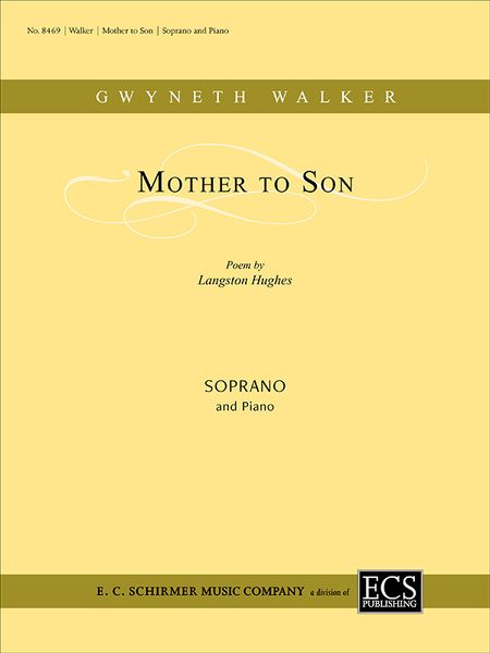 Mother To Son : For Soprano and Piano (2007) [Download].