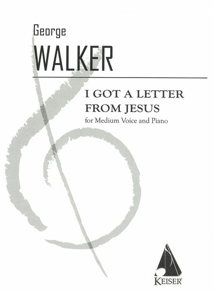 I Got A Letter From Jesus : For Mezzo-Soprano & Piano.