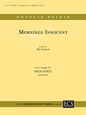 Mornings Innocent : For High Voice and Piano [Download].