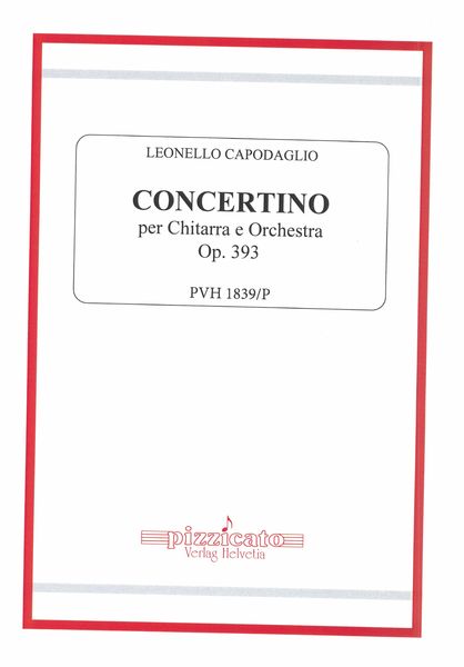 Concertino, Op. 393 : Per Chitarra E Orchestra.