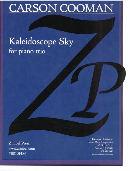 Kaleidoscope Sky, Op. 1359 : For Piano Trio (2020).