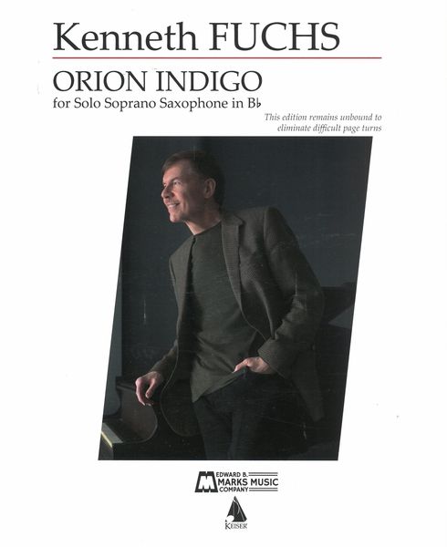 Orion Indigo : For Solo Soprano Saxophone In B Flat.