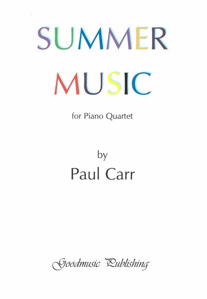 Summer Music : For Piano Quartet.