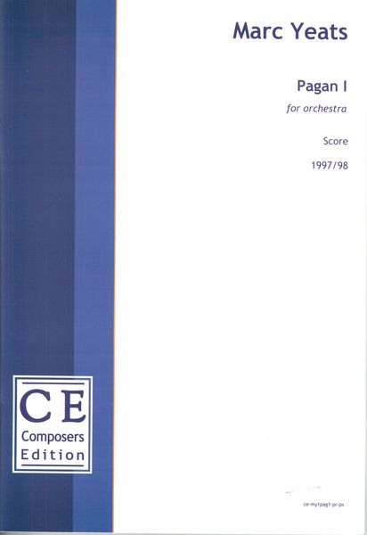 Pagan I : For Orchestra (1997/98).