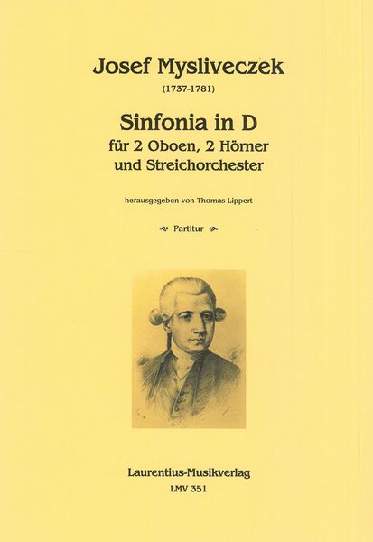 Sinfonia In D : Für 2 Oboen, 2 Hörner und Streichorchester / edited by Thomas Lippert.