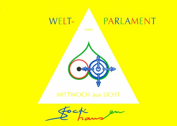 Welt-Parlament - First Scene of Wednesday From Light : For Choir A Cappella.