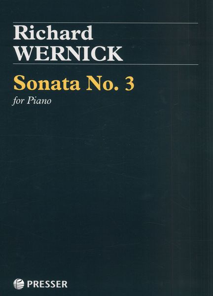 Sonata No. 3 : For Piano.