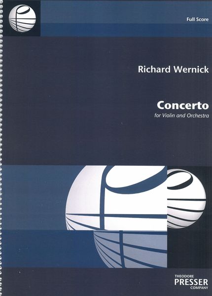Concerto : For Violin and Orchestra (1984).