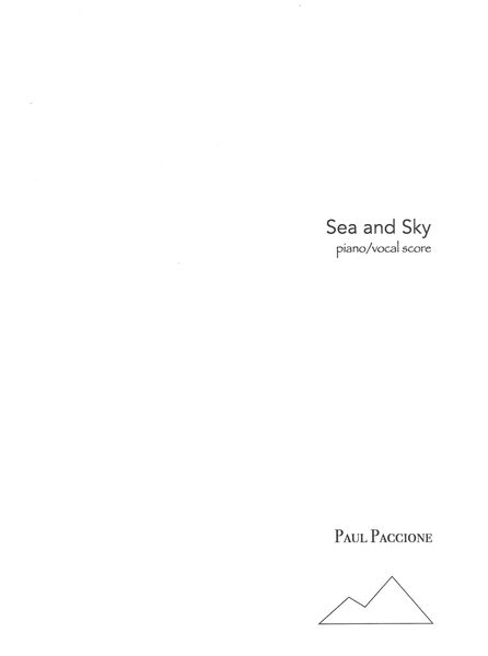 Sea and Sky : For Chorus and Orchestra (2018).