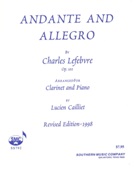 Andante and Allegro, Op. 102 : For Clarinet and Piano / arr. by Lucien Cailliet.