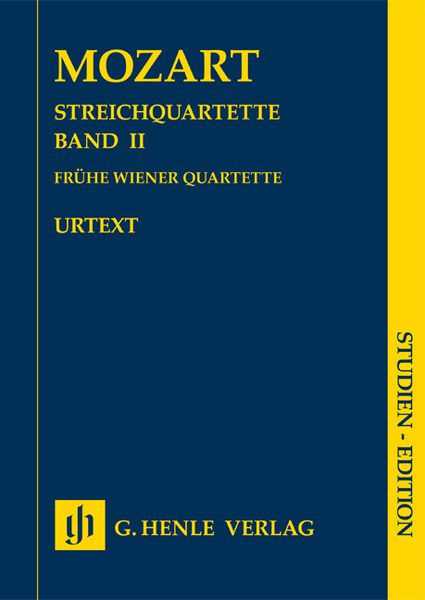 Streichquartette, Band II : Frühe Wiener Quartette / edited by Wolf-Dieter Seiffert.