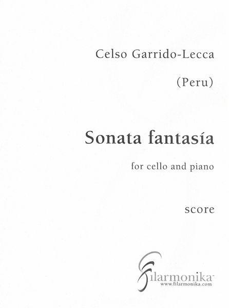 Sonata Fantasía : For Cello and Piano (1989).