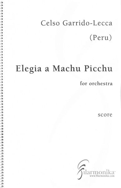 Elegía A Machu Picchu : For Orchestra (1965).