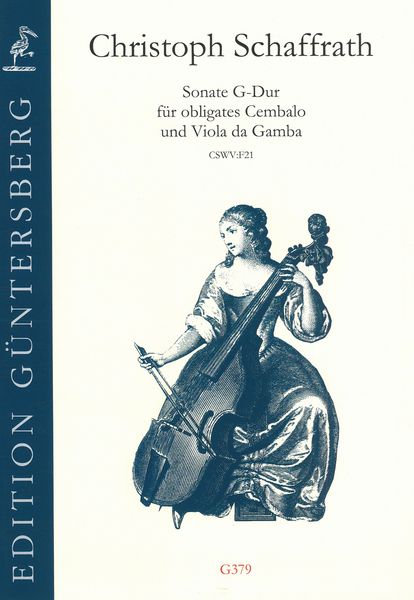 Sonata G-Dur, Cswv:F:21 : Für Obligates Cembalo und Viola Da Gamba.