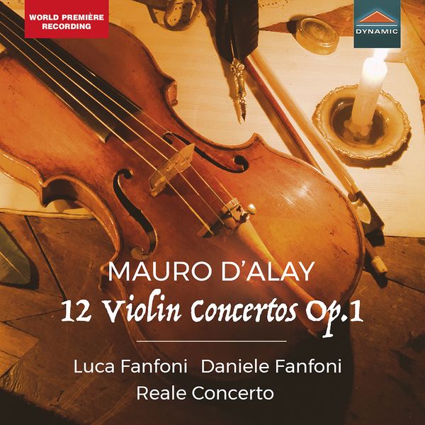 12 Violin Concertos, Op. 1 / Luca Fanfoni, Violin.