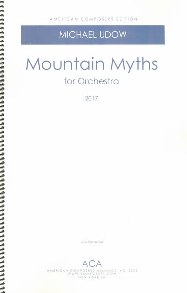 Mountain Myths : For Orchestra.