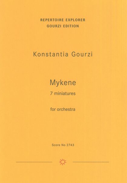 Mykene, Op. 17 : 7 Miniatures For Orchestra (2002).
