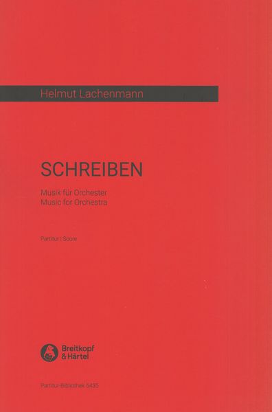 Schreiben : Musik Für Orchester (2002-2005).