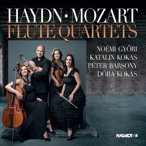 Flute Quartets by Haydn and Mozart / Noemi Gyori, Flute.