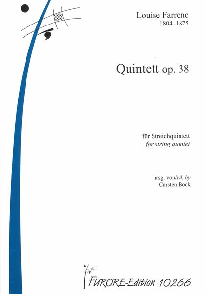 Quintett, Op. 38 : Für Streichquintett / edited by Carsten Beck.