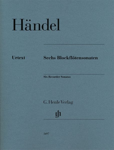 Sechs Blockflötensonaten / edited by Christian Schaper and Ullrich Scheideler.