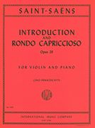 Introduction and Rondo Capriccioso, Op. 28 : For Violin and Piano.