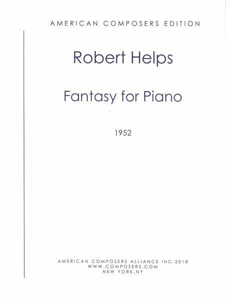 Fantasy : For Piano (1952) [Download].