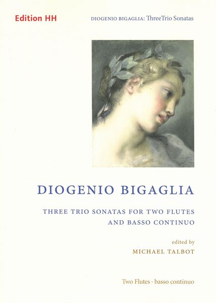 Three Trio Sonatas : For Two Flutes and Basso Continuo / edited by Michael Talbot.