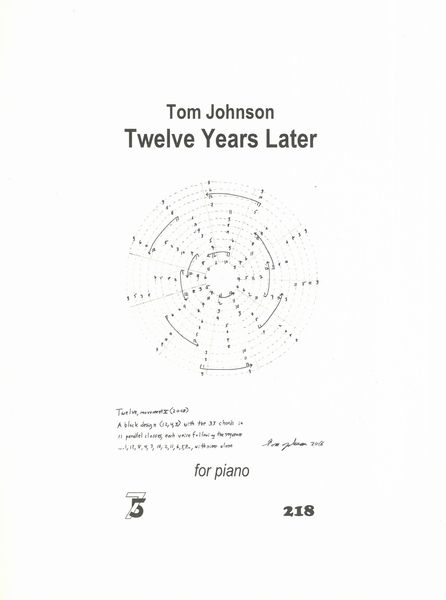 Twelve Years Later : For Piano.