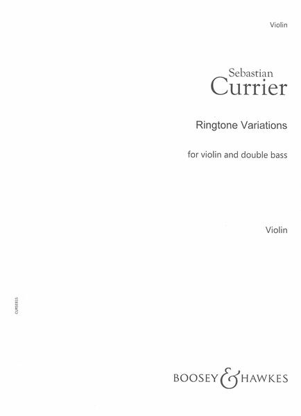 Ringtone Variations : For Violin and Double Bass.