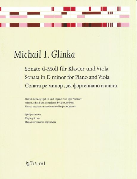 Sonata In D Minor : For Piano and Viola / edited and Completed by Igor Andreev.