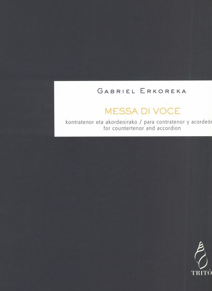 Messa Di Voce : For Countertenor and Accordion.