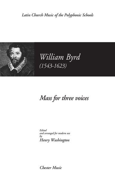 Mass For Three Voices : For STB Chorus (1961 Edition) / Ed. by Henry Washington.