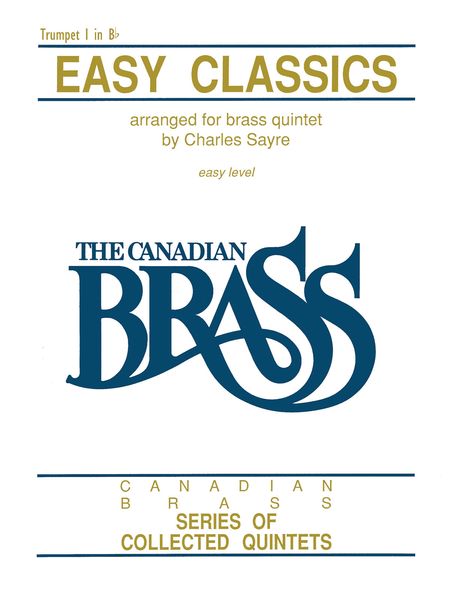 Easy Classics : For Brass Quintet - Trumpet I.