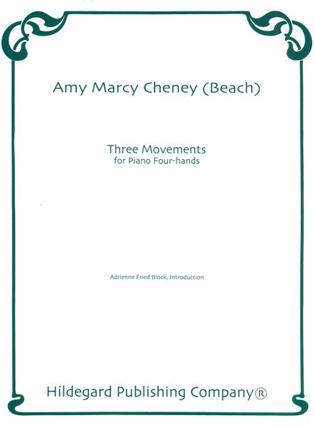 Three Movements : For Piano Four-Hands.