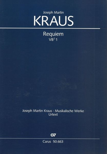 Requiem, Vb2 1 : For Soli SAB, Coro SATB, 2 Corni, 2 Violini, Viola E Organo.