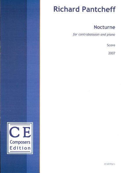 Nocturne : For Contrabassoon and Piano.