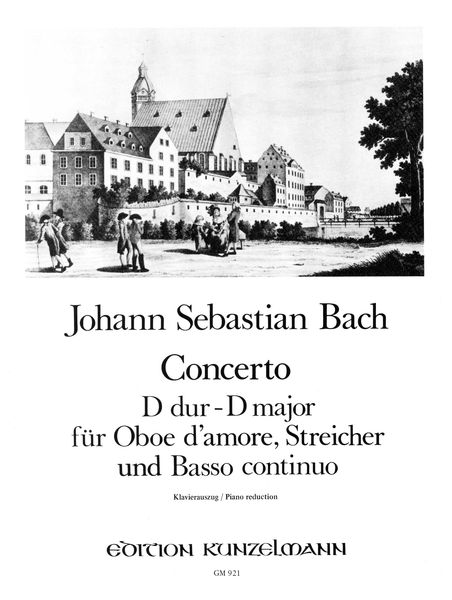 Concerto In D Major : For Oboe d'Amore and Orchestra - Piano reduction.