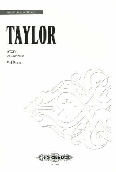 Storr : For Orchestra (2011).