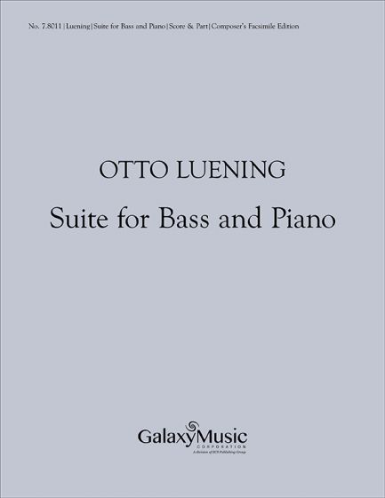 Suite For Bass and Piano.