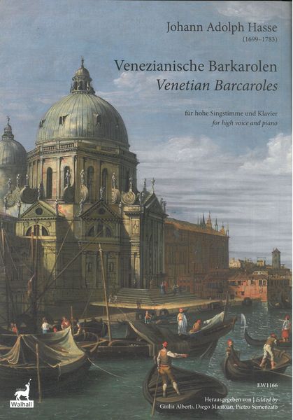 Venezianische Barkarolen = Venetian Barcaroles : For High Voice and Piano.